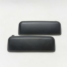 Black Front Door Handle Set For Daihatsu Taft Rocky Feroza | Outer Handle Pair With Bolt-On Installation