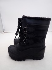 Itasca Ice Pack Black Winter Snow Boots Boys Kids Size 10 and 2