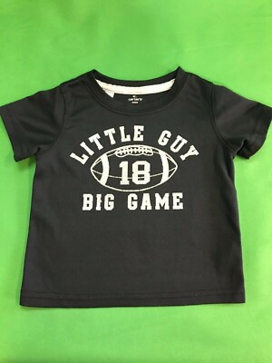 American Football ''Little Guy Big Game'' feuchtigkeitsableitendes T-Shirt Kleinkind 18 Monate