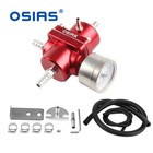 <!--F#f_0-->RED UNIVERSAL FUEL PRESSURE REGULATOR GAUGE & HOSE KIT 0-140 PSI ADJUSTABLE AU<!--F/-->