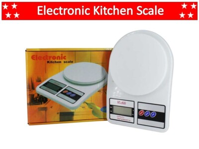 Electronic Kitchen Scale to Weight Food or Diferent Products (Model SF-400)