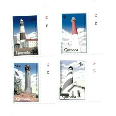 Grenada 2001 - Lighthouses - Set Of 4 Stamps - Scott #3169-72 - MNH ...
