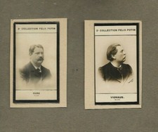 BILLIARDS LOUIS CURE  M VIGNAUX 1900S TRADE CARDS
