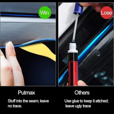 Miyoka El Draht Auto Leuchten 3M LED Neon Licht Streifen Farben: grün