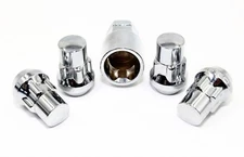 4 12x1.5 Chrome Wheel Locks Honda Accord EX Civic SI Fit S2000 CRV CRZ Element