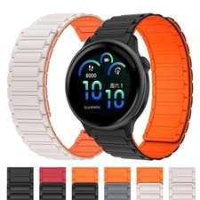 Watch Strap Band For Garmin Vivoactive 3 4 4S 5 6 Magnetic Silicone 158 165 745