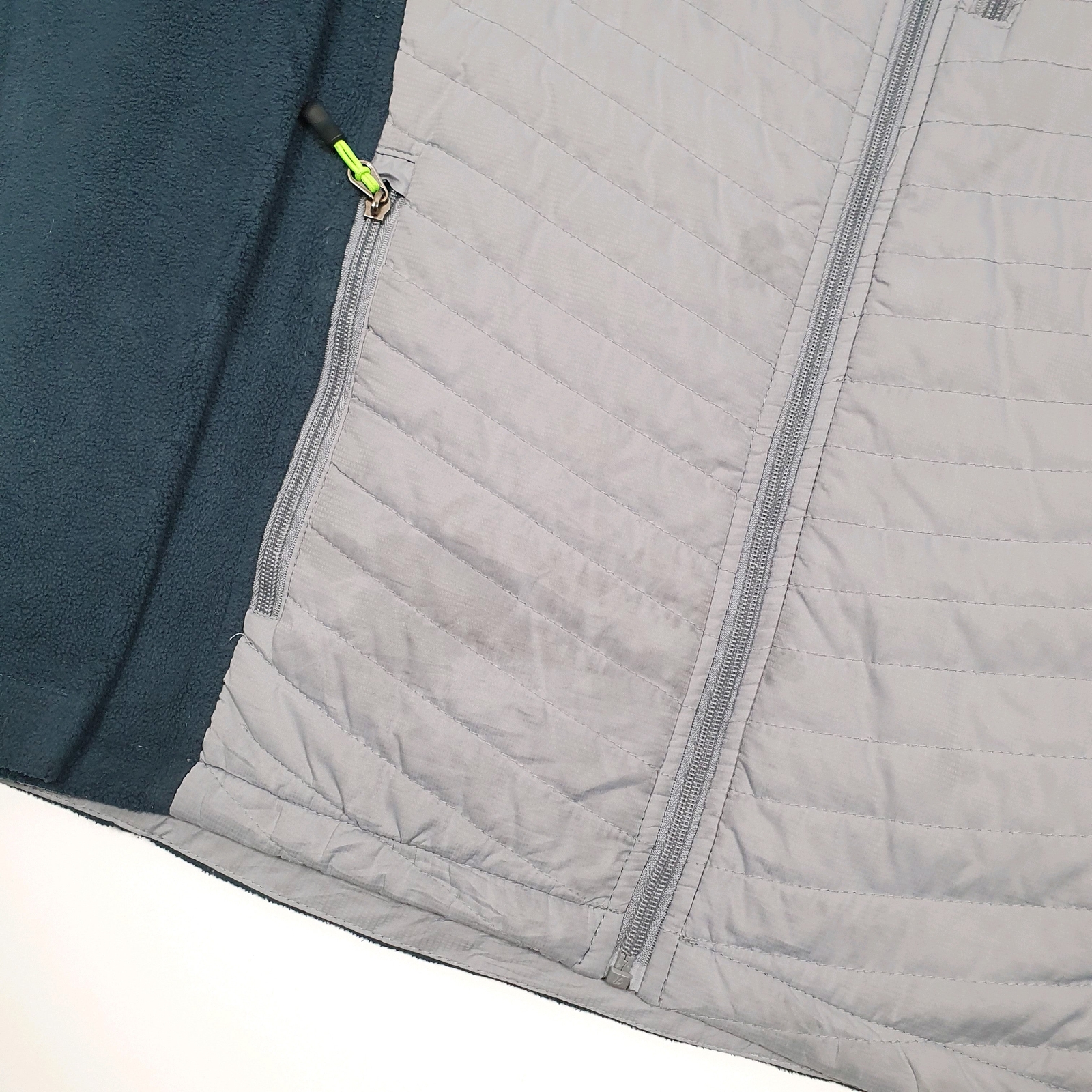 CHAMPION Full Zip Polyester Fleece Jumper Mens M image 4