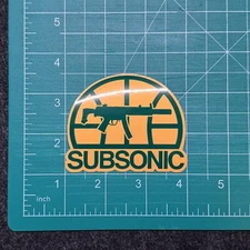 MP5 GUYS Subsonic Sticker one7six, Forward Observations Group, SupDef, WRMFZY