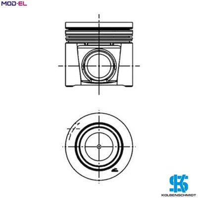 KOLBEN 40286600 STD für F1AE0481M/F1AE0481D/F1AE0481V/F1AE0481U/F1AE0481F 2,3L