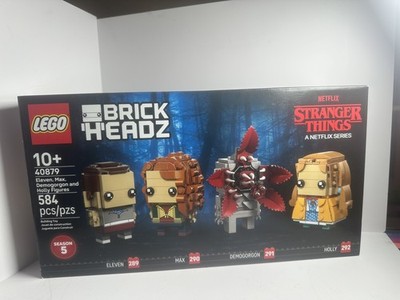 LEGO Brickheadz Stranger Things 40879 - Eleven, Max, Demogorgon & Holly  Netflix