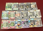 Lot Of 16 Funko Bitty Pop!  Disney - Starwars - Tmnt - Joker - Plus 3 Showcases