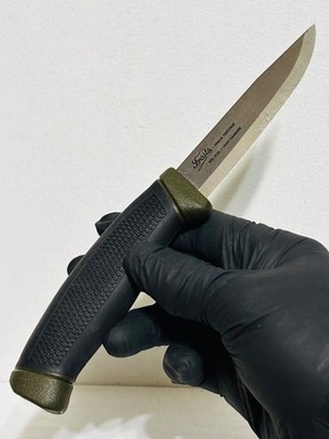 Frosts Mora Sweden Knife High Carbon Steel Fixed Blade w/ Sheath Vintage