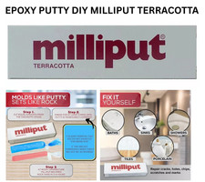 EPOXY PUTTY DIY MILLIPUT TERRACOTTA TWO PART EPOXY PUTTY FOR HOME REPAIR
