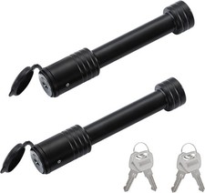 Trailer Hitch Lock, Hitch Lock with 5/8'' Dia Pin Fits 2" Receiver Tubes, for Cl