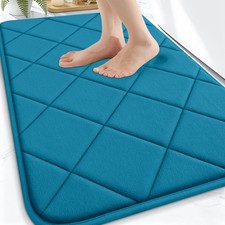 Olanly Memory Foam Bath Mat 30X20 Ultra Soft And Absorbent Bathroom Rugs