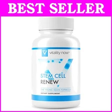 Unflavored Stem Cell Renew Capsules: Rejuvenate Your Body & Mind - 30-Day Supply