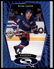1998-99 UD Choice #SQ7 Brian Leetch StarQuest Blue