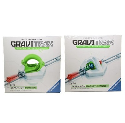 Gravitrax Starter Set With Expansion Magnetic Canon And Expansion Looping