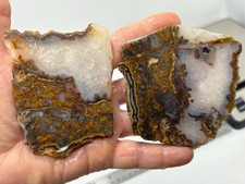 Mexican Moss Agate Slabs Lapidary Cabbing Combo Ship Avail