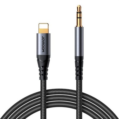 Audiokabel, AUX Jack 3.5mm - iPhone 1,2m Joyroom Kabel Audio Schwarz