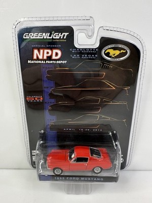 Rare Greenlight National Parts Depot 1965 Ford Mustang Red | eBay