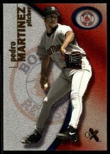Pedro Martinez 2001 Fleer E-X #83 Red Sox MLB READ FREE SHIPPING AutographDen