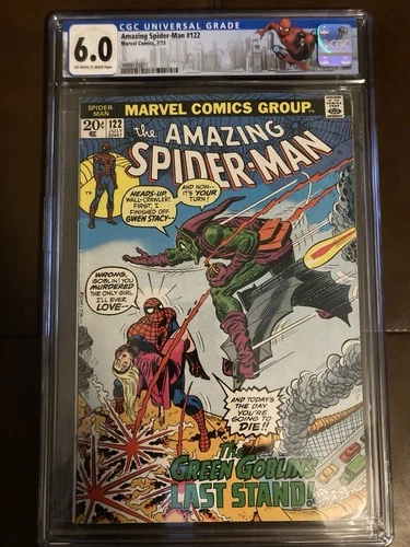 Amazing Spider Man #122 1973 Cgc 6.0