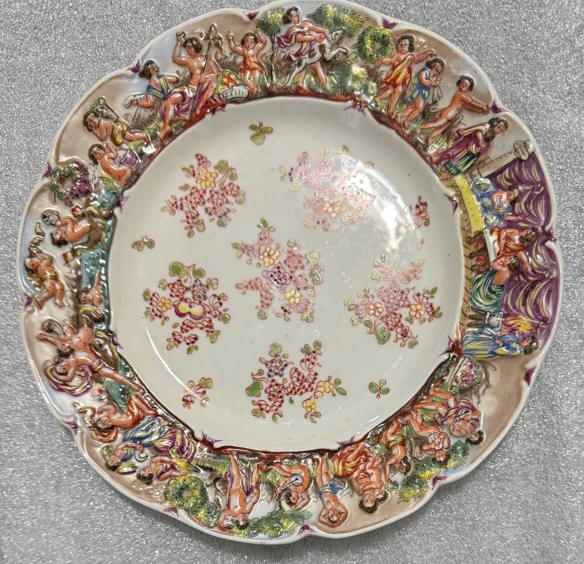 Capodimonte Plate In Italian Art Pottery for sale | eBay