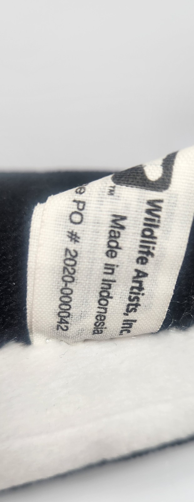 Wildlife Artists Orca Whale Plush Stuffed Animal Soft Toy 17" Long