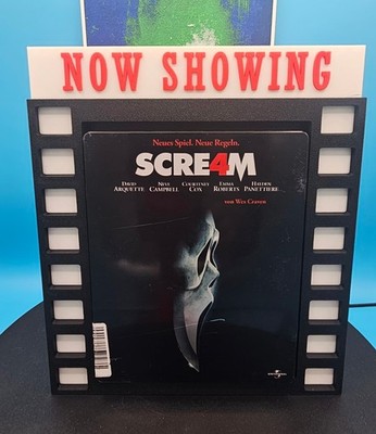 Scream 4 SCRE4M STEELBOOK Debossed Blu-ray 2011 Germany RARE OOP Region A & B!