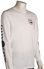 Salty Crew Angler Classic LS T-Shirt - White - New