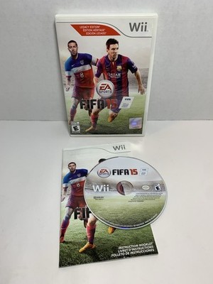 FIFA 15 Legacy Edition for Nintendo Wii - Complete Game Tested Free Shipping. 