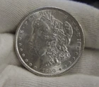 1890 US Morgan Silver Dollar $1 Unc