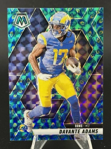 2025 Panini Mosaic Football Choice Peacock Davante Adams #38