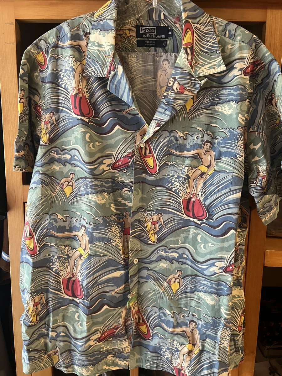 Polo Ralph Lauren Short Sleeve Vintage Casual Shirts for Men for