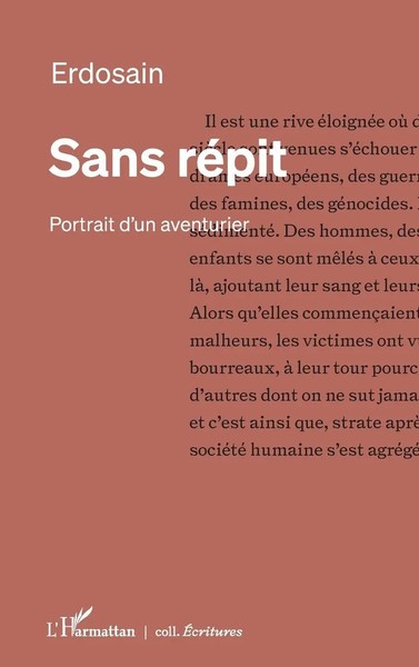 Sans RéPit Portrait D'un Aventurier Erdosain Taschenbuch FranzöSisch 2024-image