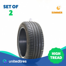 Set Of 2 Used 23545zr17 Michelin Pilot Sport 4 S 97y - 8.532