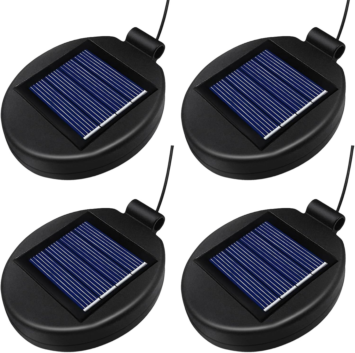 4 Pack  Solar Panel for Outdoor Lights, Solar Lights  Parts for DIY Repairing Ou