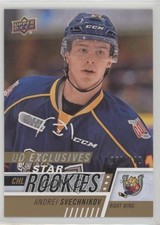 2017 Upper Deck CHL Star Rookies Exclusives 59/100 Andrei Svechnikov #370 0sw9