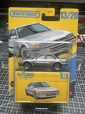 Matchbox 1-64 1990 Honda Accord CB Silber Neu 2024 Collector Series Combine P&P