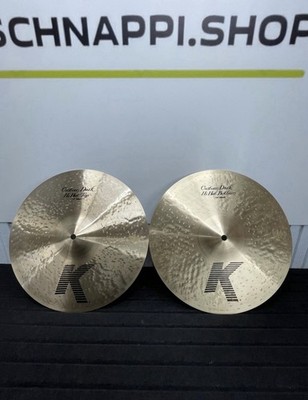 Zildjian 14'' 36cm K-Custom Dark Hi-Hat Becken,