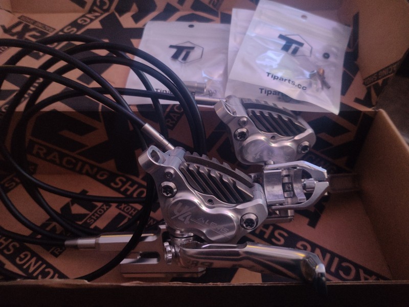 2026 Lewis LHP+ U4 brakes & Magura 200mm 6 Bolt Discs