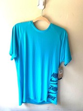NEW - NIKE Men's Logo Dri-FIT Hydroguard Short Sleeve T-Shirt : XXL