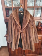 SPLENDIDA PELLICCIA DI VISONE Selvaggio DONNA  TG 46/48 OTTIMA