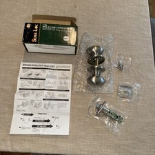 Sure-Loc AR101 Arapaho Passage Door Knob Set Brushed Nickel Open Box Hall Closet