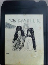 AEROSMITH Draw The Line 8 track tape Columbia Original Steven Tyler