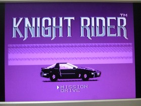 Family Computer Pipe 00 Free  Game Software FC Knight Rider (No Box or Manual) F