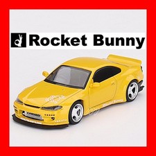 Mini Gt Rocket Bunny Nissan Silvia S15 Yellow