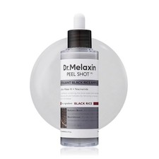 Dr Melaxin Black Rice Peel Shot Black Rice Exfoliant Ampoule Face and Body NEW