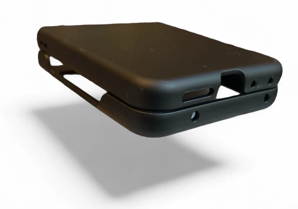 Capa telefone flip preta flexível skid skin Motorola RAZR 50 2024 2025 - Imagem 4 de 4